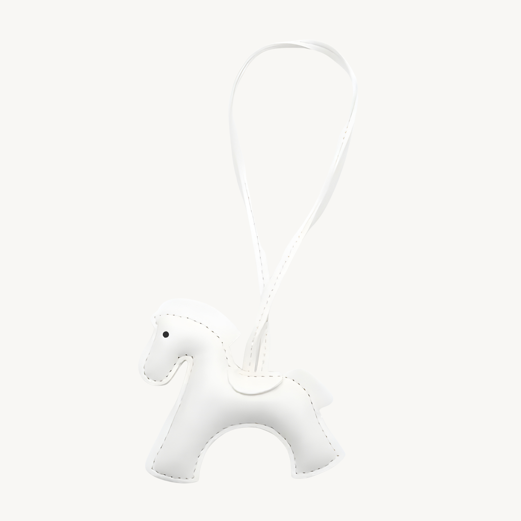 Pony Charm Cream White