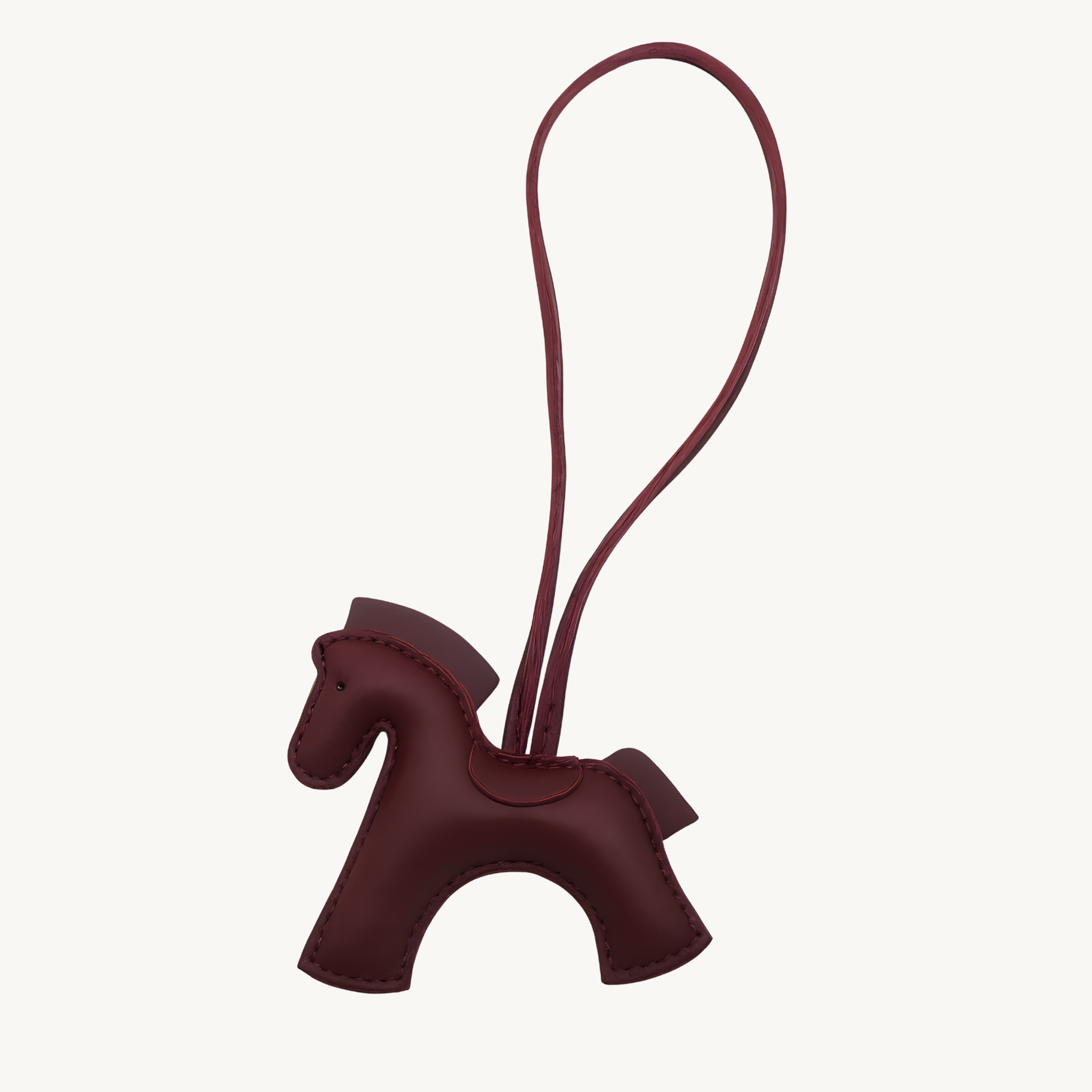 Pony Charm Wine Red